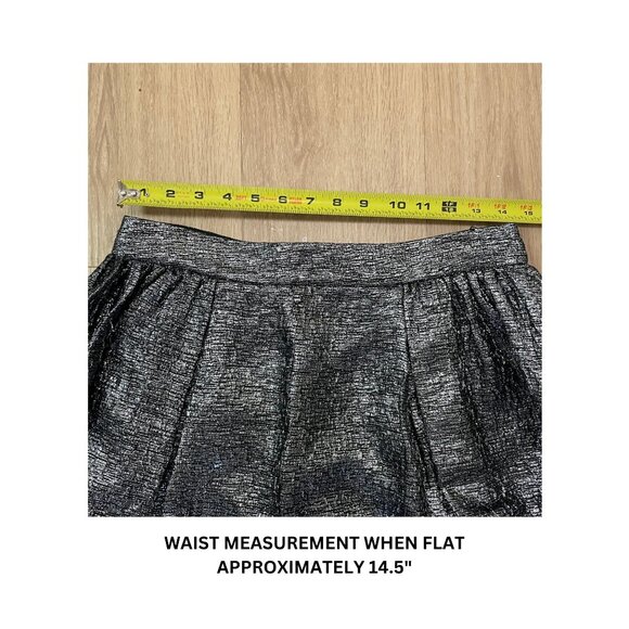 Kate Spade Skirt the Rules Metallic Aimee Skirt - Size 10 - Picture 6 of 6